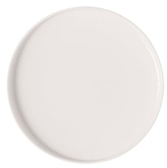 Villeroy & Boch - Assiette de petit déjeuner Afina en porcelaine premium, petite assiette pour le brunch, Fabriquée en Allemagne, compatible lave-vaisselle et micro-ondes, empilable, blanche