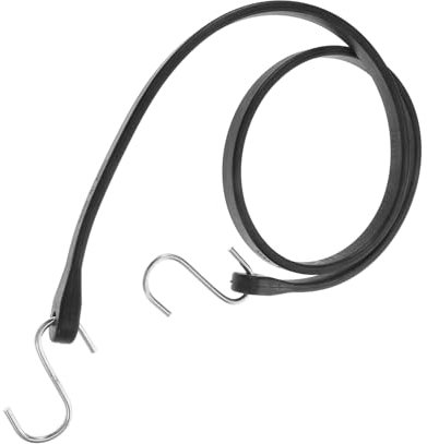 HOLIDYOYO Hochfestes Elastisches Gummiband 41 Zoll Mit Doppelhaken Für Ladungssicherung Bei Auto Anhänger Und Outdoor Transport