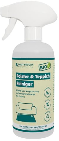 HOTREGA BIO Polsterreiniger & Teppichreiniger 500ml | Textil Fleckentferner