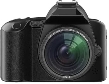 Caméscope Professionnel 4K HD, Webcam WiFi, caméra numérique à Vision Nocturne IR, enregistreur vidéo de Photographie, instantanée en accéléré Vlogging(128G)