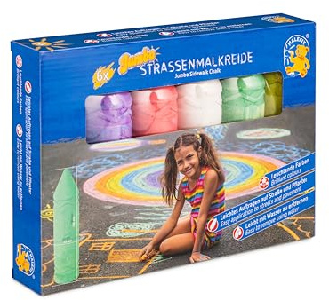 PUSTEFIX MALEFIX Jumbo - Gesso per pittura stradale, confezione da 6