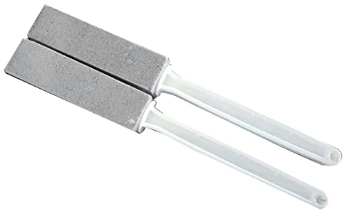 Zerodis Other Bathroom Equipment Accessories Natural Stone Bathroom Tool Calcium Deposit Eraser Rust Grill Pool Tile Scrub for Kitchen 2Pcs Stone Toilet