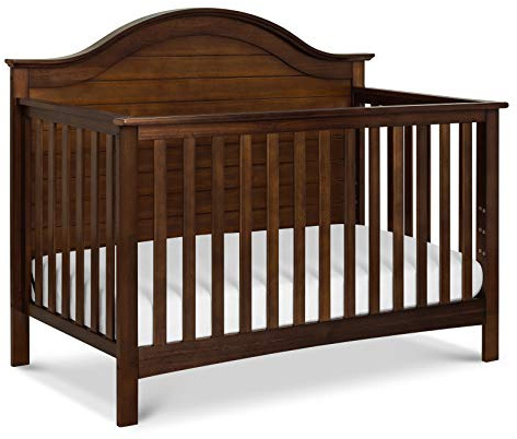 Carter's by DaVinci Nolan 4-in-1 Convertible Crib in Espresso, Greenguard Gold Certified, 57.5x30.8x47 Inch (Pack of 1)