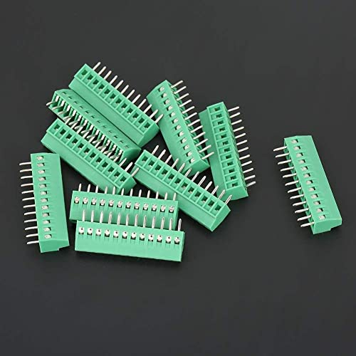 10 Teile/Satz 12 Pin 2,54mm Pitch PCB Schraubklemmenblock Stecker Stabile Hochwertige Grüne PCB Universal Schraube