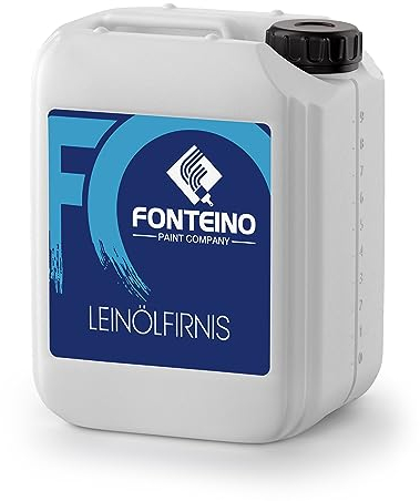 Vernis à l’huile de lin cuite pour bois meubles de jardin terrasse clôture - 10L