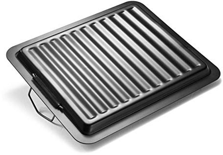fdsad Rechteckige Grillplatte Gusseisen Grillplatte Pie BBQ Barbecue Griddle, Outdoor Grill Zubehör Grillblech Werkzeug Zubehör Antihaft Bratpfanne Backpfanne Outdoor Holzkohleblech 30 x 25 cm