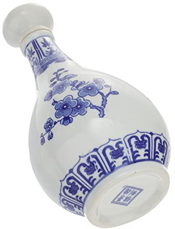 GOOHOCHY Ceramic Wine Pot Bottle with Elegant Design Multi-Functional Drink Container for Home Parties and Gifts Wine Storage and Decoration