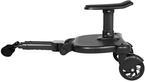 Universal buggy bräda kiddyboard med sits stegbräda rullbräda för barnvagnar