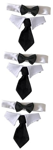BESPORTBLE 6stücke Haustier Fliege Und Krawatte Für Hunde Und Verstellbares Für Hochzeiten Geburtstagsfeiern Und Weihnachten Schickes Design Für Besondere Anlässe