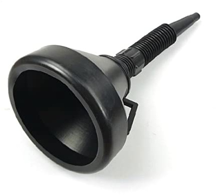 Gatuida Embudo Automóvil Con Filtro De Malla Cuello Para Llenado Rápido Para Aceite Motor Gasolina y Queroseno Incluye Extensión Flexible Desmontable