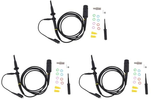Hlxnyami 3X Sonde D'Oscilloscope P6500B 500 MHz 10 X 300 V Sonde de Test de Haute Précision 120 cm pour Oscilloscope Tektronix
