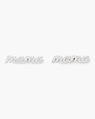 Kate Spade New York Mama Said Pave Studs