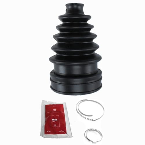 Kit de Soufflet de Cardan Universel avec Colliers et Graisse de Montage