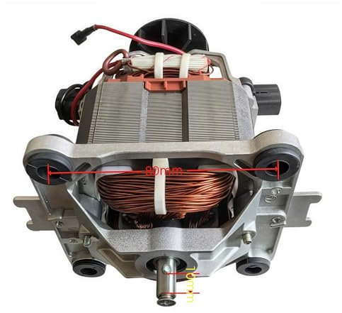 Bvhklxseb Moteur de Machine cassé en cuivre Pur la Machine à Glace Compatible avec BioloMix, Le mixeur, Le Presse-Agrumes et Le Moteur de Remplacement