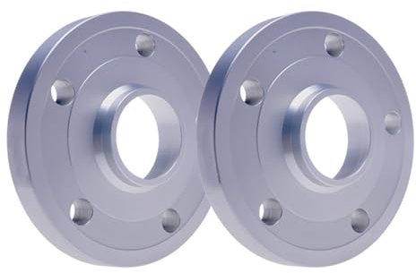 Radabstandshalter 2 STÜCKE PCD 5x120 CB 72,6 Spurverbreiterung Adapter für Land für Rover Defender für Discovery 5 für Range für für Sport für(Silver adapter 15mm)
