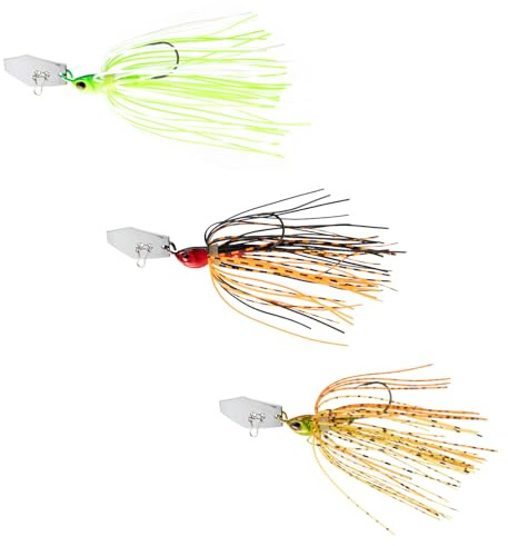 NICEIN Angeln Köder Set, Angel Köder 7g/10g/15g, Angel Köder für Raubfisch Angler, Fishing Accessories, Angelköder SetAngelzubehör Set für auf Hecht, Barsch und Zander (7g+10g+15g)