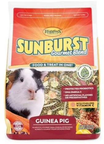 Higgins 466573 Higg Sunburst Guinea Pig Food, 25-Pound