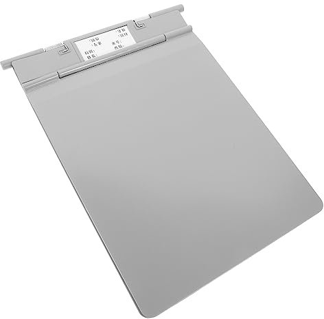 CAXUSD Papierhalter Fall Ordner Büro-klemmbrett Schreibtafel Papier-klemmbrett Plastik Ordner Aktenbasis Aus Papier Dateiorganisator Abs Schreibblock Krankenschwester Anti-fall