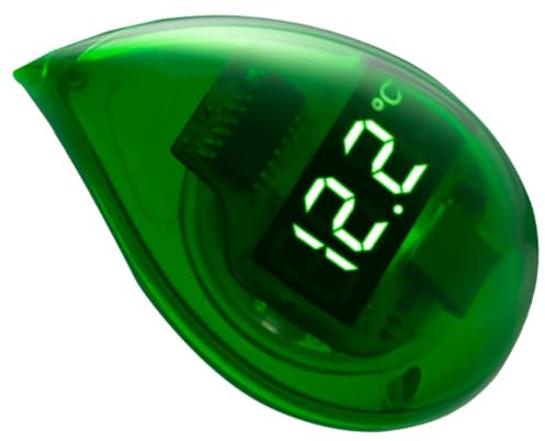 Sosoport 2 Stück Aquarium Thermometer Digitales Thermometer Digitales Temperatur Werkzeug Aquarium Temperatursensor Gerät Tank Temperaturmonitor Betta Aquarium Schildkröten