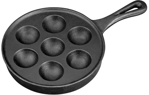 Camp Chef True Seasoned Gusseisenpfanne für dänische Pfannkuchen
