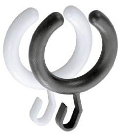 Keuco 14927000103 Plan Vorhangring halboffen 10-Stück, weiß