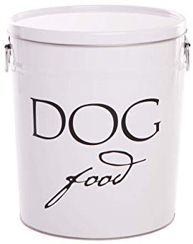 Harry Barker Pet Food Storage Collection, Classic White Food Storage - Small
