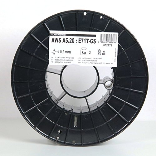 Telwin 802188 Bobine Fil Fourré, 0,9 mm - 3 kg, Gris