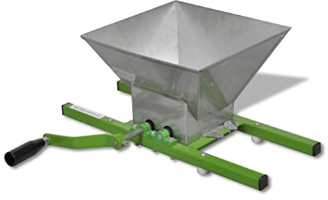 vidaXL Fruit Crusher Fruit Apple Wine Cider Press 7L Easy Operation