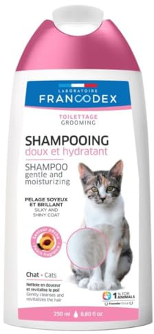 Francodex - Mjuk och fuktgivande katt schampo - 250 ml
