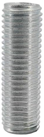 FE Gewinderohr M10x1x10 rund verzinkt Wandung 1,5mm, Feingewinde Länge 10mm 5 Stück