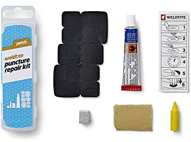 3 X Unisex's Puncture Repair Kit, Black, One Size