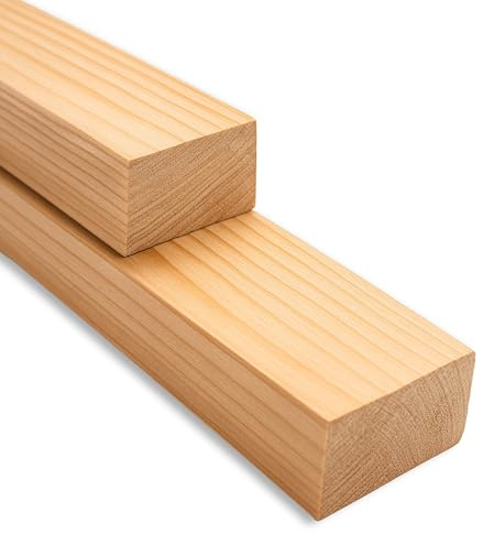 Kantholz Lärche 40 x 70 mm Höhe 180 cm Konstruktionsholz Unterkonstruktion 4-seitig glatt