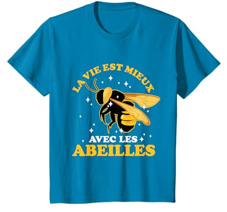 Apiculteur Tshirt Homme Humour Abeille Cadeau Apiculture T-Shirt