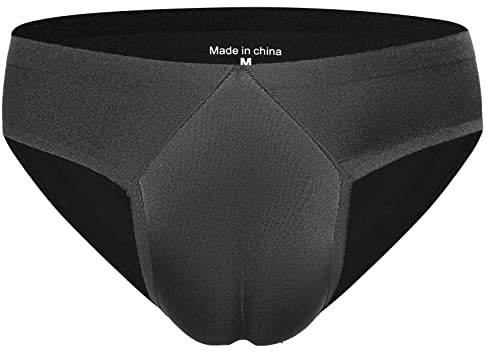 QiaTi Hiding Gaff Panty Shaping Hosenbrief für Crossdresser Transgender Unterwäsche (5Briefs/Black, M)