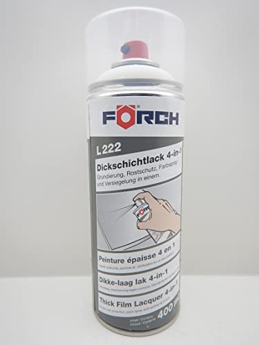FORCH 4 in 1 RAL 9010 WEIß DICKSCHICHTLACK LACK LACKSPRAY SPRAY SPRAYDOSE 400ML (1)