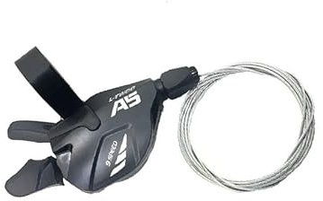 ETomey Fahrrad Schaltwerk 1X9 9-Fach Umwerfer Trigger Groupset 9s 9v Schalthebel 9-Fach Schaltwerkschalter kompatibel Schaltwerke (Color : 9S Shift Lever)