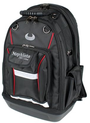 Mephisto Werkzeugtasche, Rucksack, Tool Bag, Dragon, (34x54x23 cm, 36 L) | Back Pack strapazierfähiger Outdoor-Stoff 1680 Denier Gewebe, wasserdichte Beschichtung, Stabile Bodenschale, Traglast 40 KG