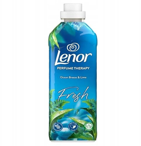 12er Pack - Lenor Weichspüler Dufttherapie - Ocean Breeze - 37 Waschladungen / 925ml