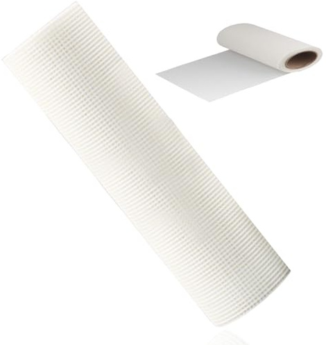 YIHAOH Cinta de Fibra de Vidrio, Varilla de Fibra de Vidrio, Malla Fibra Autoadhesiva, Anticorrosiva Y Resistente A Altas Temperaturas, Antifisuras Y Transpirable, para Placas de Yeso Y Cemento
