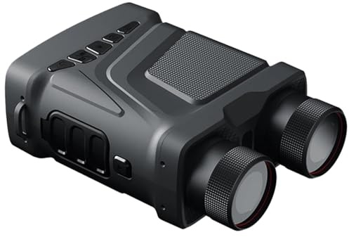 1080P HD R12 Binocolo Dispositivo di visione notturna Ricaricabile 6W 850nm Infrarossi Zoom digitale 5X Telescopio da caccia Foto Video Registrazione