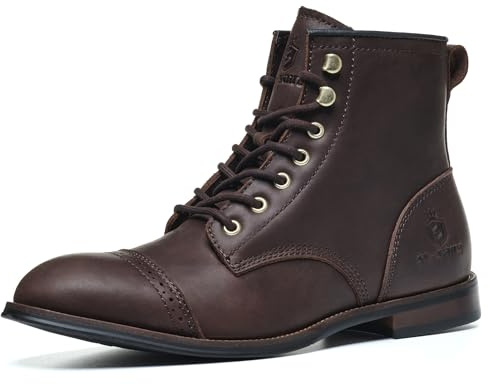 SL-Saint Bottes Vintage Faites Main Élégance Laine/Cuir Mode
