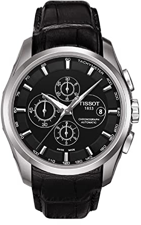 Tissot Herren-Armbanduhr Couturier Chronograph Automatik T0356271605100