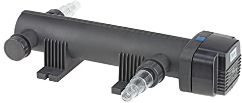Oase 56869 Prelimpiador UVC Vitronic 24 W Adecuado para estanques de hasta 25 m³, clarificador de estanques, clarificador UVC, Control eficaz de Algas, Cuidado de estanques, Estanque sin Algas