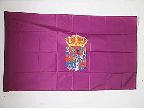 AZ FLAG Bandera Provincia de Guadalajara 90x60 cm Poliéster 100D Funda | Uso interior y exterior Enseña española costuras dobles y bordes reforzados con funda para mástil