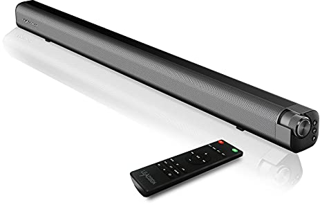 LEADSIGN 100W Sound bar for TV with Built-in 60W Subwoofer 37inch Bluetooth TV Speaker with Surround Sound System, Mutiple Connection