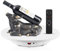 Drehteller elektrisch, 100 kg 42 cm Wiederaufladbar automatische Drehplattform 360 Grad professioneller Drehscheibe elektrisch mit Fernbedienung für Display, Fotografie Weiß
