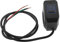 EMSea Interruttore Per Manubrio Moto 22mm 7/8 Pollici Interruttore A Pulsante Per Controllo Fari Manubrio Interruttore On/off Impermeabile 12V Con Indicatore LED Blu