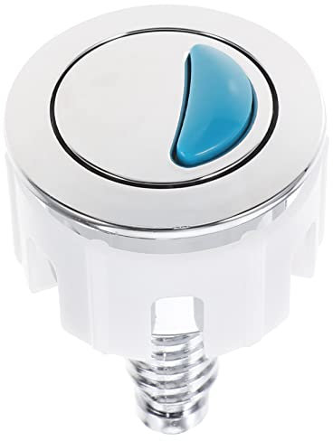 CORHAD Pulsador Cisterna Universal Cisterna Circular Inodoro Redondo Doble Botón De Descarga Doble Válvula Mango De Descarga Accesorios De De Agua Cisterna Pulsador