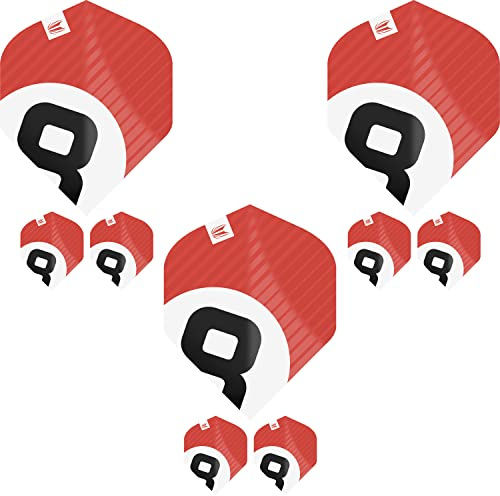 Target Darts Chicane Design 3 x Sets von Pro. Ultra Dart Flights - insgesamt 9 Stück