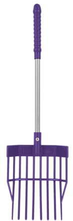 Red Gorilla Tidee Children's Bedding Fork Purple Small Compact Mini Pitchfork Lightweight Manure Fork Stable Garden Compost 30cm